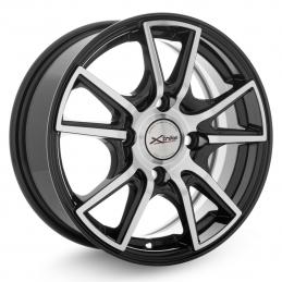 X`trike X-104 6x14 PCD4x100 ET38 DIA 67.1  BK/FP